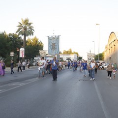 Arrivo dei santi patroni in città