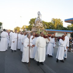 Arrivo dei santi patroni in città