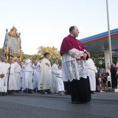 Arrivo dei santi patroni in città