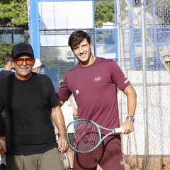Luciano Darderi inaugura la nuova stagione al Tennis Village Pietro Mennea di Barletta