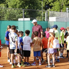 Luciano Darderi inaugura la nuova stagione al Tennis Village Pietro Mennea di Barletta
