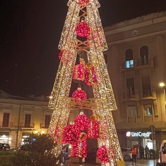Albero di Natale Tatò Paride spa in Piazza Caduti