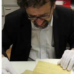 Analizzando manoscritti musicali al Terezin Museum 2