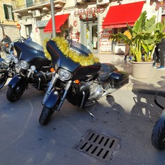 Babbi Natale in moto a Barletta