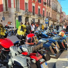 Babbi Natale in moto a Barletta