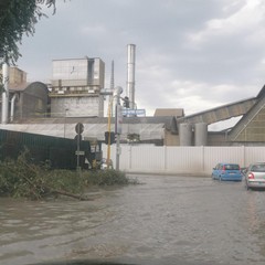 Bomba d'acqua a Barletta