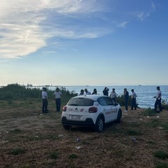 Cadavere sul lungomare di Barletta