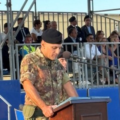 Cambio del Colonnello caserma Stella Barletta