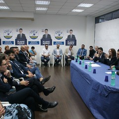 Presentazione dei candidati consiglieri di Barletta della "Lega"