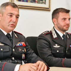 I due nuovi ufficiali dei Carabinieri si presentano: arrivano nella Bat Nardacci e Puliafito