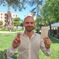 Carmine Doronzo al voto JPG
