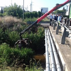 Effettuati gli interventi presso il canale Ciappetta Camaggio a Barletta