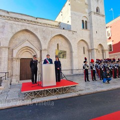 All'Arma dei Carabinieri la cittadinanza onoraria di Barletta