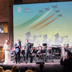 La fanfara dell’Aereonautica Militare omaggia Barletta e i suoi cittadini