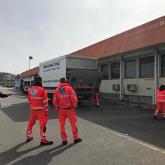 Coronavirus anche a Barletta tende pre triage davanti al Pronto soccorso JPG