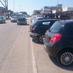 Incidente in via Trani, disagi per il traffico