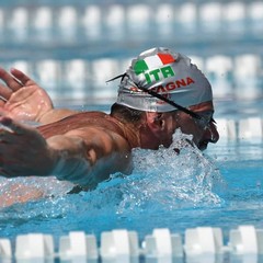 Fedele Cafagna ai campionati italiani Master di nuoto