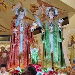 Santi Medici Cosma e Damiano: grande partecipazione per la Festa Parrocchiale al Santissimo Crocifisso