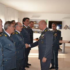 Guardia di Finanza, il comandante regionale Augelli in visita a Barletta