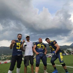 Football Americano: quattro barlettani campioni d’Italia con i Thunders Trento