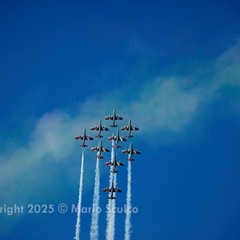 Il cielo di Barletta si colora di emozioni con le Frecce Tricolori