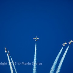 Il cielo di Barletta si colora di emozioni con le Frecce Tricolori