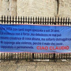 Il giorno dei funerali di Claudio Lasala