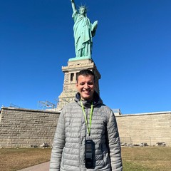 Francesco Paolo Giannini alla maratona di New York