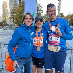 Francesco Paolo Giannini alla maratona di New York