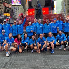 Francesco Paolo Giannini alla maratona di New York