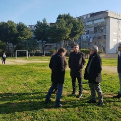 Giardino di via Dante, uno spazio verde nella 167 di Barletta