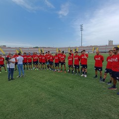 Il raduno del Barletta al Puttilli: presenti calciatori e staff tecnico