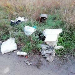 Rifiuti in via Vecchia Canosa, cronache di ordinario degrado