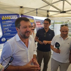 Matteo Salvini a Barletta
