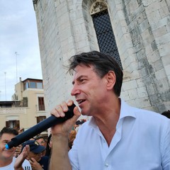 Elezioni politiche 2022, Giuseppe Conte a Barletta