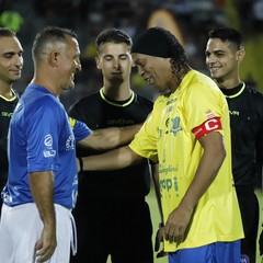 Jogo dos Famosos, il Brasile di Ronaldinho sfida gli azzurri al Puttilli di Barletta