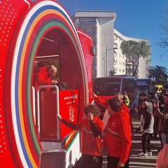 Il passaggio della Fiamma Olimpica di Milano Cortina 2026 a Barletta