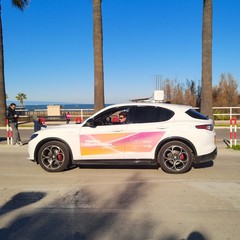 Il passaggio della Fiamma Olimpica di Milano Cortina 2026 a Barletta