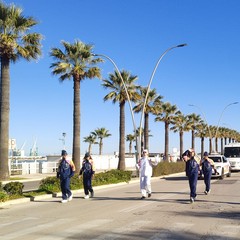 Il passaggio della Fiamma Olimpica di Milano Cortina 2026 a Barletta
