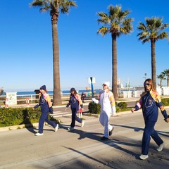Il passaggio della Fiamma Olimpica di Milano Cortina 2026 a Barletta
