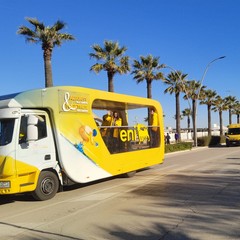 Il passaggio della Fiamma Olimpica di Milano Cortina 2026 a Barletta