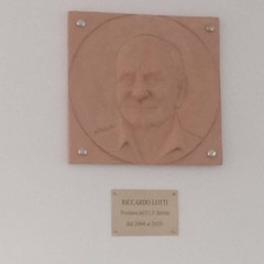DLF Barletta: inaugurato il bassorilievo dedicato al compianto presidente Riccardo Lotti
