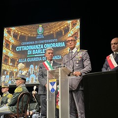 Sicurezza e legalità: Barletta conferisce la Cittadinanza Onoraria alla Guardia di Finanza