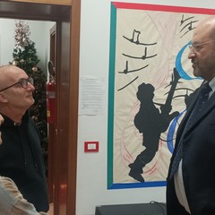 In visita a Barletta Francesco Giulini, figlio del grande direttore d'orchestra