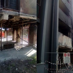 Degrado e abbandono in via Ungaretti