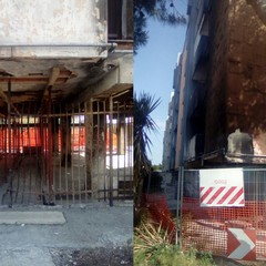 Degrado e abbandono in via Ungaretti