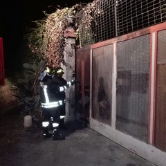 Incendio in zona Fiumara, si alza il fumo da vicinale Pantaniello