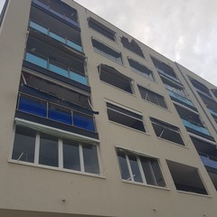 Incendio in via Vecchia Andria, panico tra i residenti