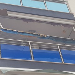 Incendio in via Vecchia Andria, panico tra i residenti