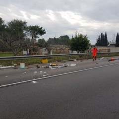 Impatto sulla SS93, incidente questa mattina a Barletta